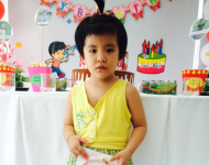 Bé : Hân - Sinh ngày : 01-01-2014 Lê Nguyễn Ngọc Hân